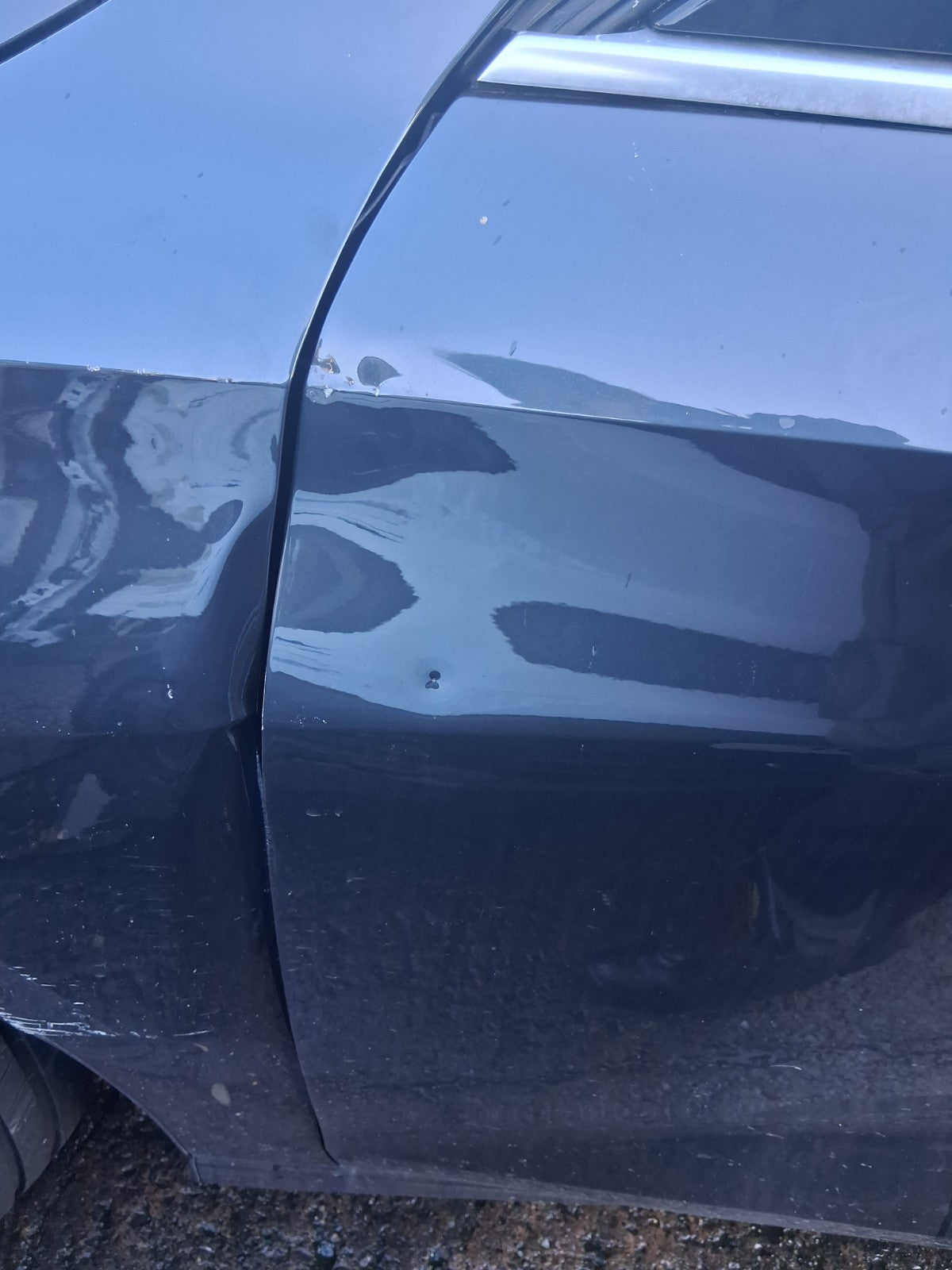 2025 AUDI A3 8Y HATCHBACK FACELIFT NSF PASSENGER SIDE LEFT BARE DOOR GREY LX7L