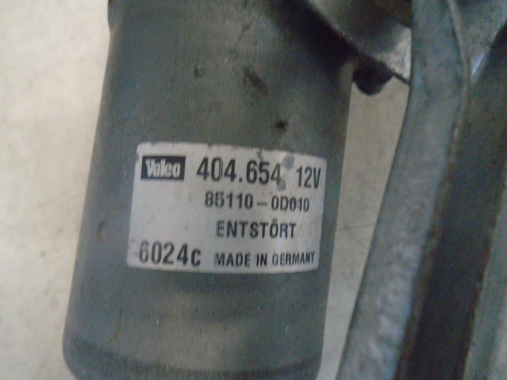 NISSAN MICRA 2016 MK4 FRONT WIPER LINKAGE MOTOR 851100D010