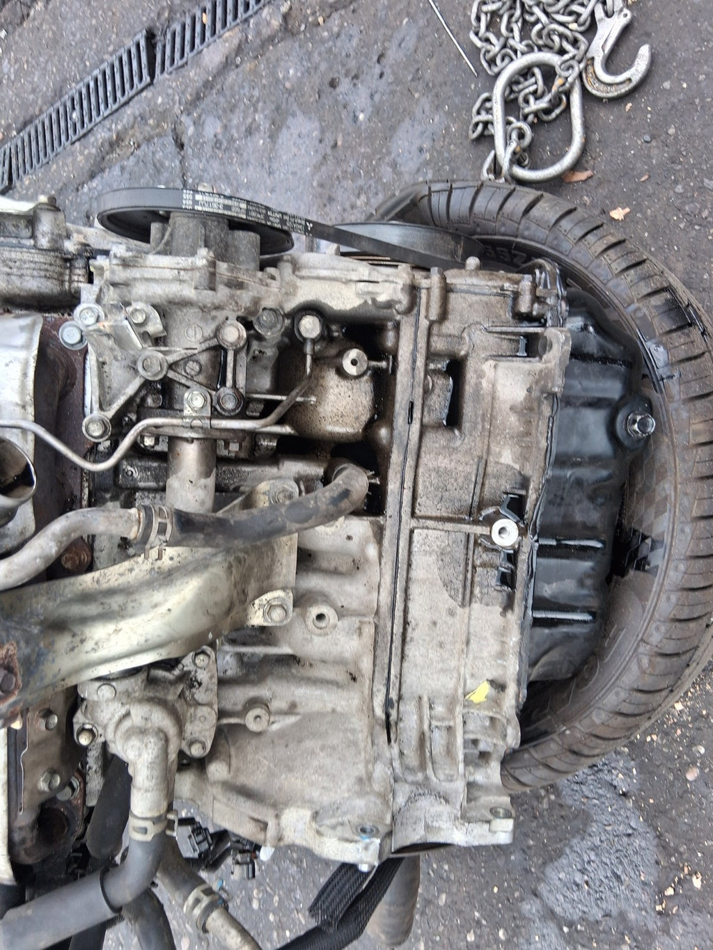 2018 MITSUBISHI OUTLANDER MK3 2.3 DIESEL COMPLETE ENGINE 4N14 96K MILES
