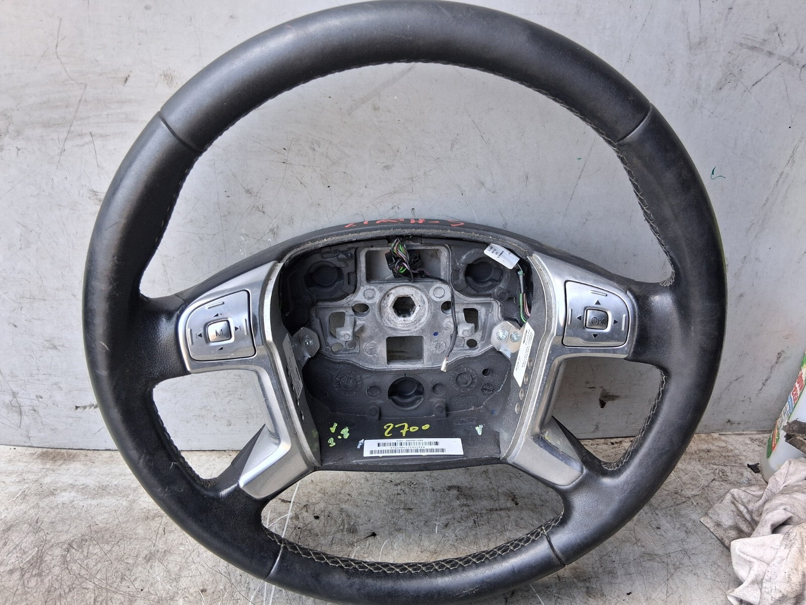 2013 FORD S MAX MK1 MULTIFUNCTIONAL STEERING WHEEL AM213600BB