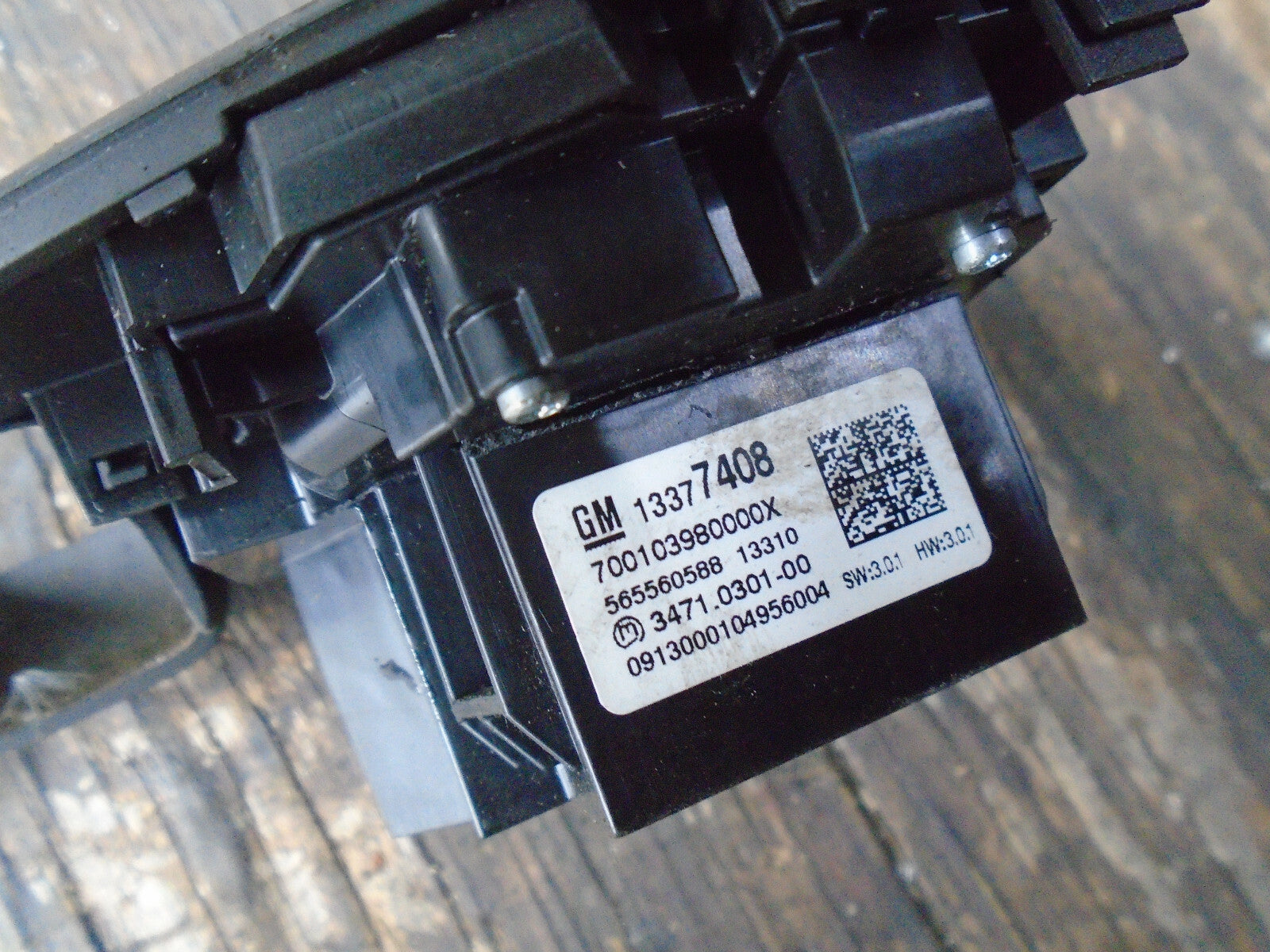 VAUXHALL INSIGNIA 2013 MULTIMEDIA TOUCHPAD CONTROL PANEL 13377408