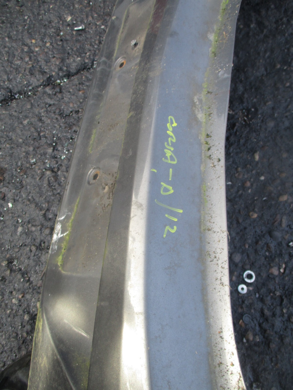 VAUXHALL CORSA D 2012 REAR COMPLETE BUMPER GREY