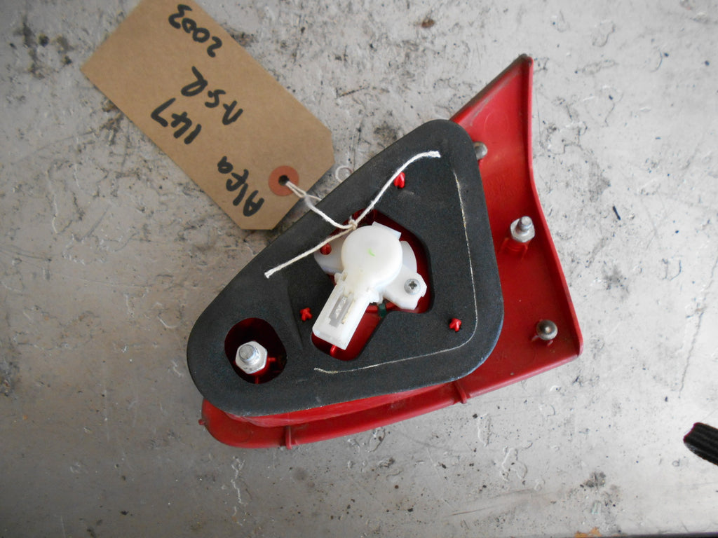 ALFA ROMEO 147 2003 NS PASSENGER SIDE REAR  INNER TAIL LIGHT 46556346