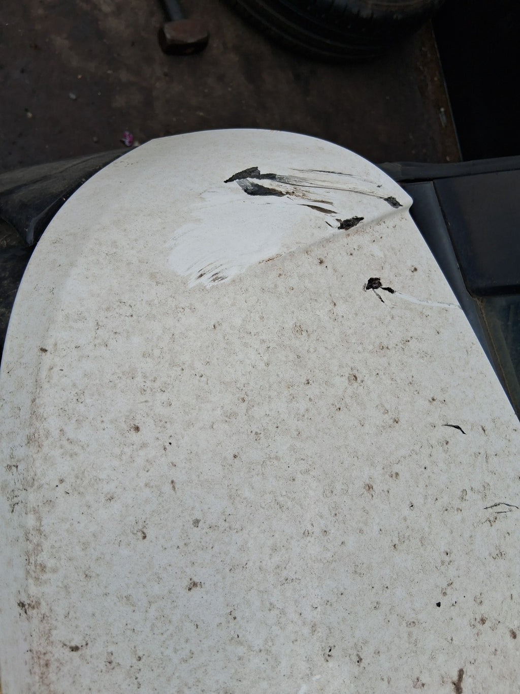VAUXHALL CROSSLAND X 2018 REAR COMPLETE TAILGATE BOOTLID WHITE