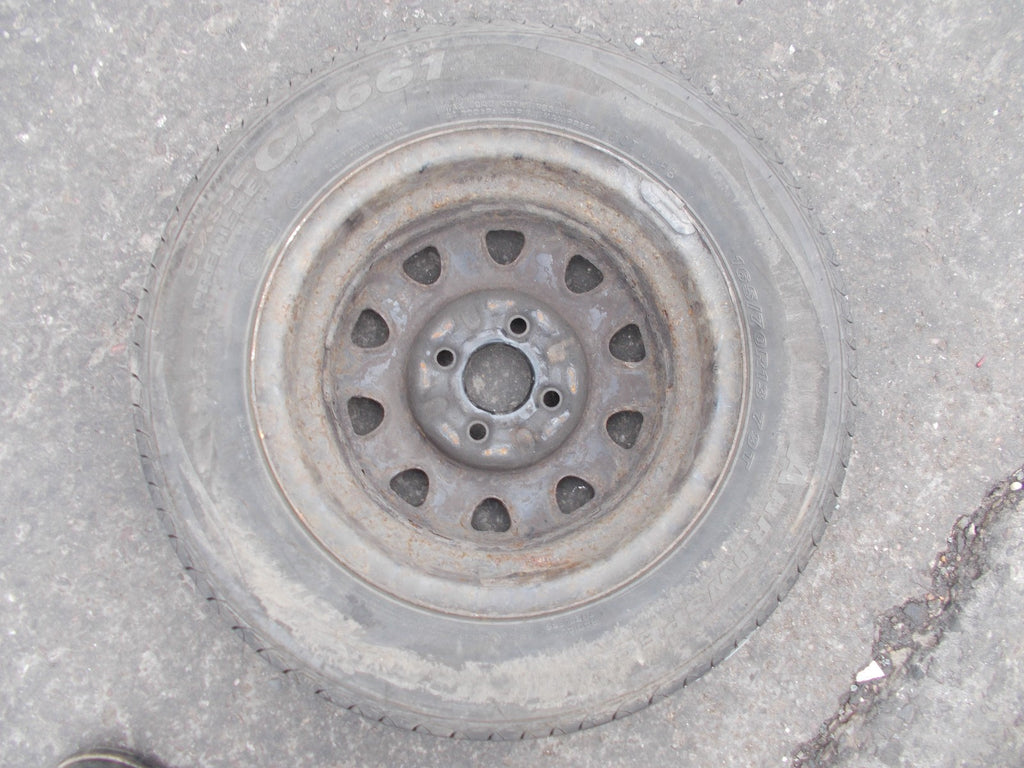 SKODA FABIA ARROWSPEED 13 INCH 4 STUD STEEL WHEEL 165/70 R13