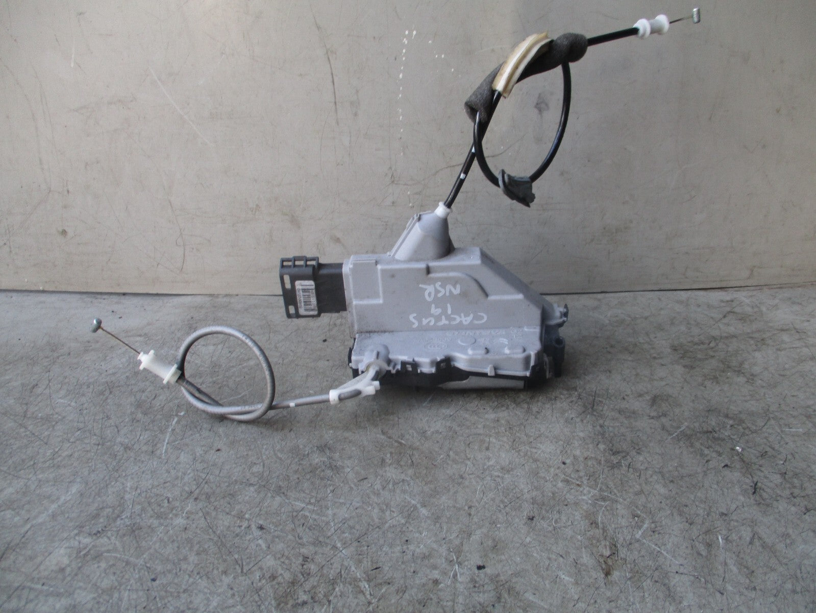 2021 CITROEN C4 CACTUS NSR PASSENGER SIDE REAR DOOR LOCK MECHANISM