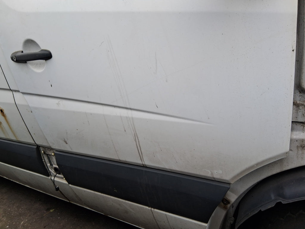 2016 MERCEDES SPRINTER MK2 W906 OSF DRIVER SIDE FRONT LEFT BARE DOOR WHITE