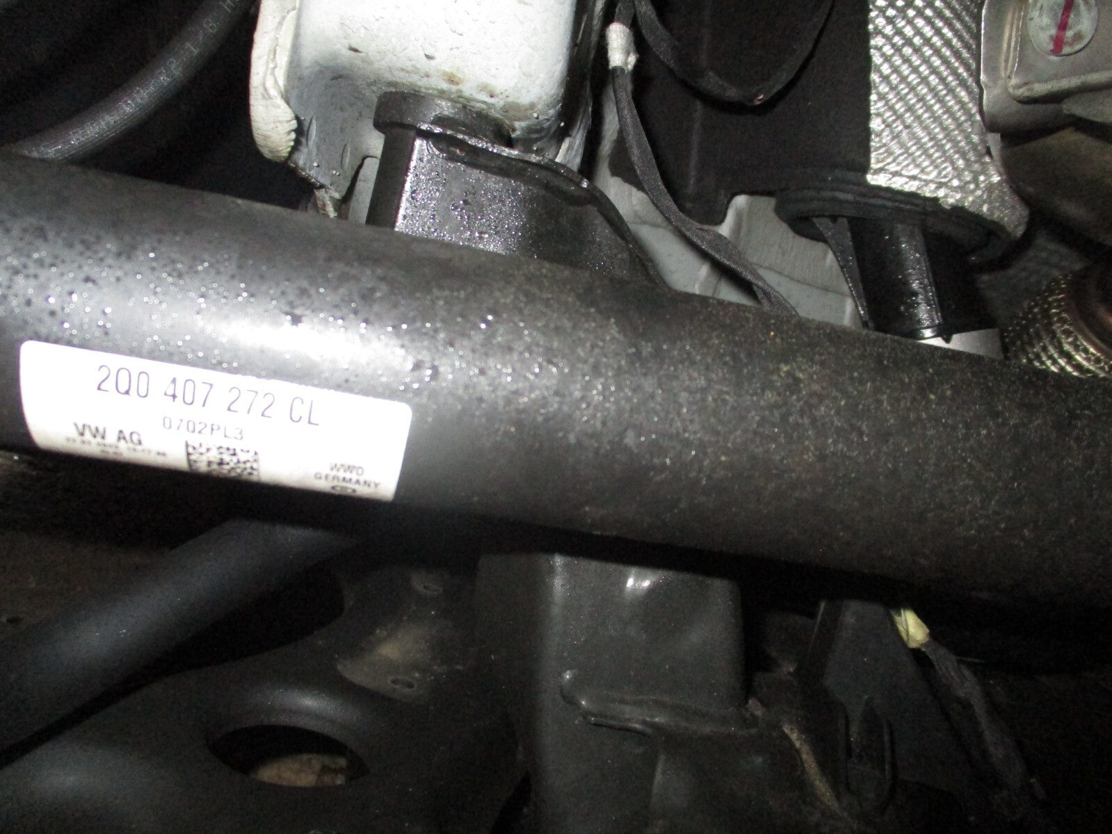 2023 VOLKSWAGEN T CROSS 1.0 TSI OS DRIVER FRONT MANUAL DRIVESHAFT 2Q0407272CL