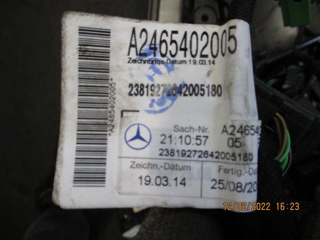 MERCEDES-BENZ A-CLASS 2016 MK3 W176 OSF FRONT DRIVER SIDE INNER DROP PANEL