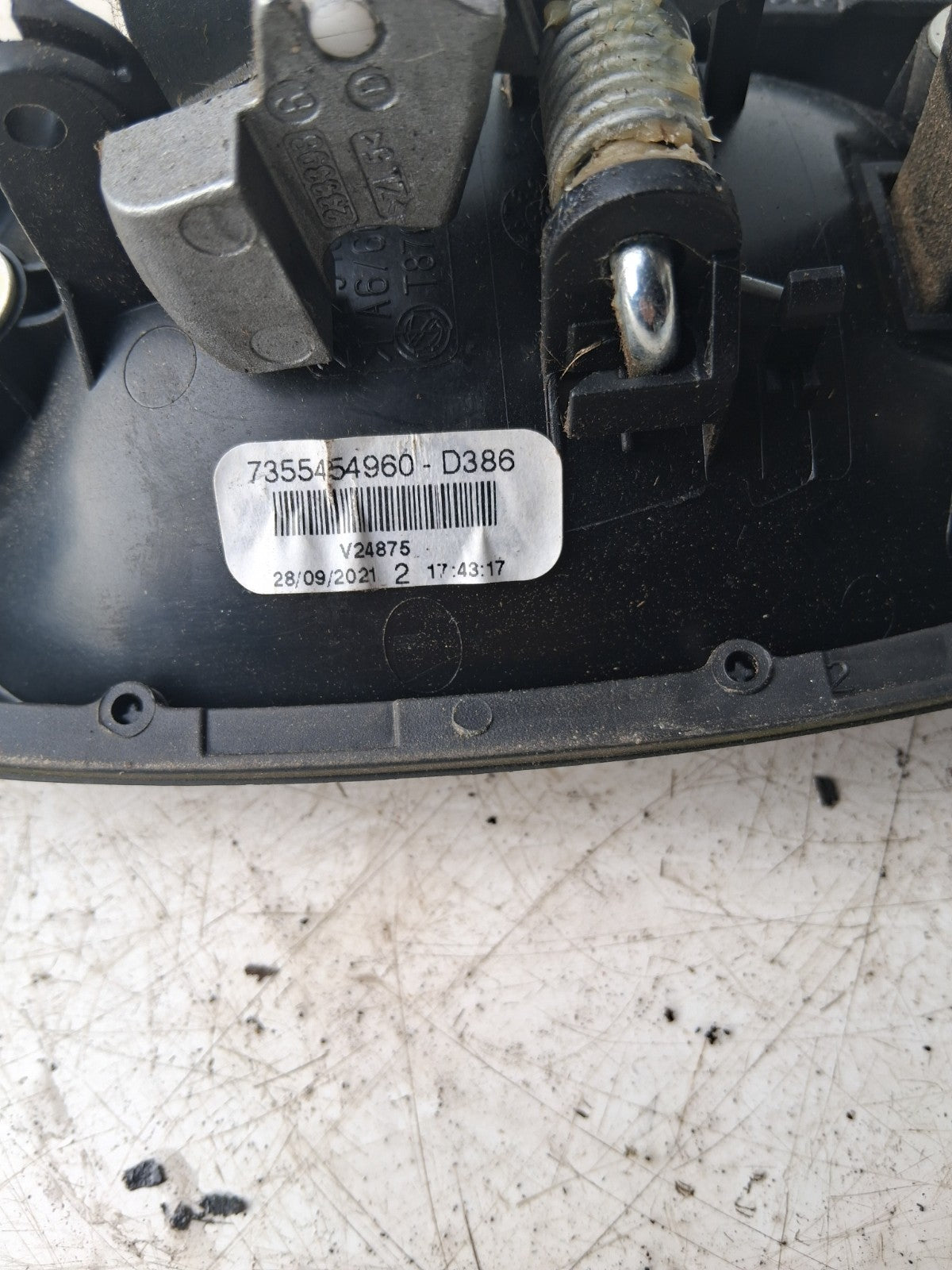 2024 VAUXHALL COMBO D EXTERIOR DOOR HANDLE 7355454960