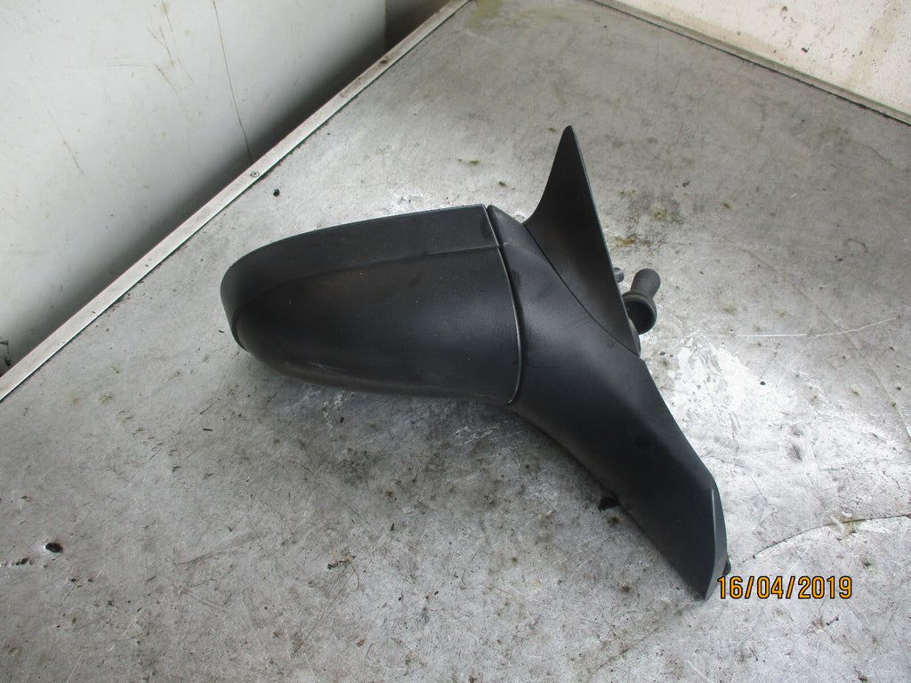 VAUXHALL CORSA B OS DRIVER SIDE MANUAL DOOR WING MIRROR BLACK