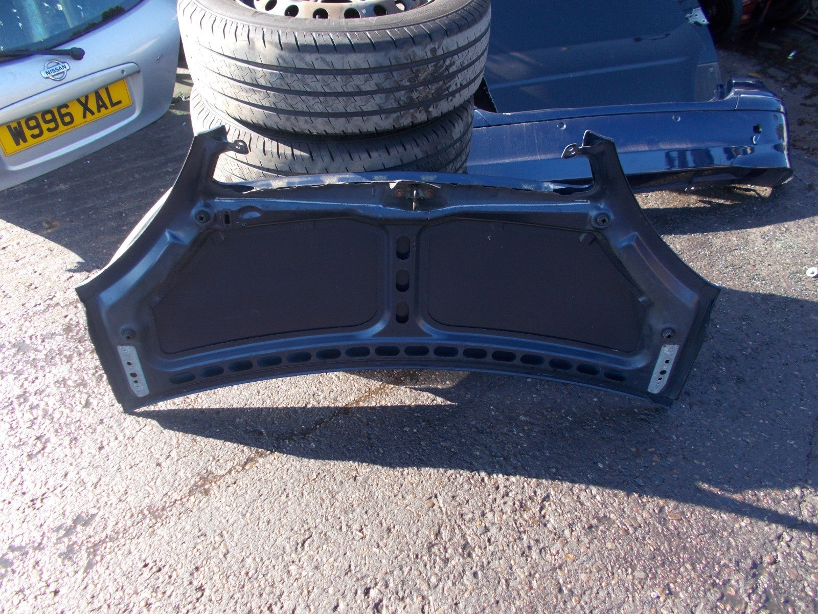 MERCEDES A CLASS W168 1997-2004 ENGINE BAY BONNET PANEL DARK BLUE