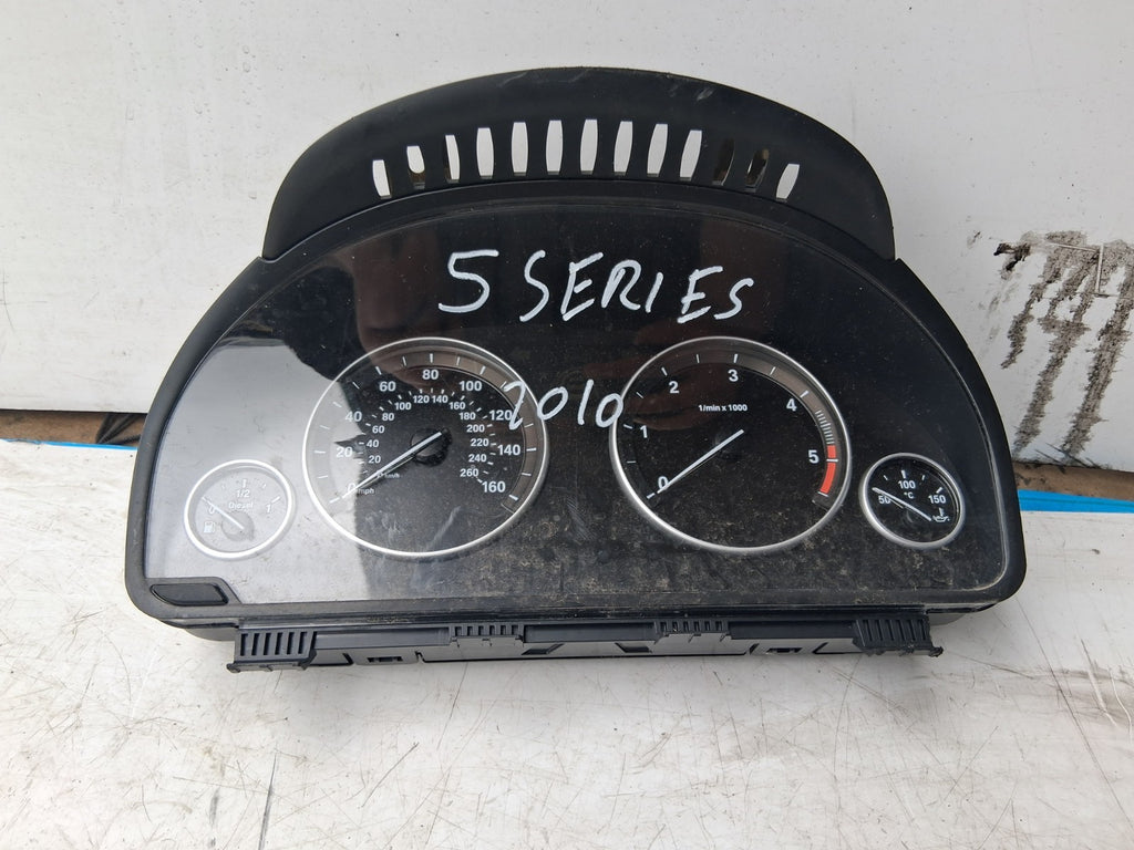 2010 BMW 5 SERIES F10 2.0 DIESEL MANUAL SPEEDO INSTRUMENT CLUSTER 9249347