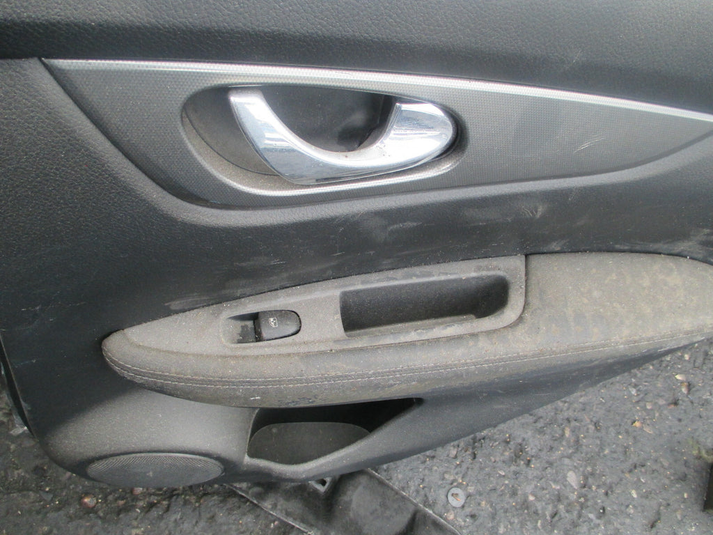 NISSAN QAHQAI J11 MK2 2017 OSR DRIVER SIDE REAR COMPLETE DOOR GREY