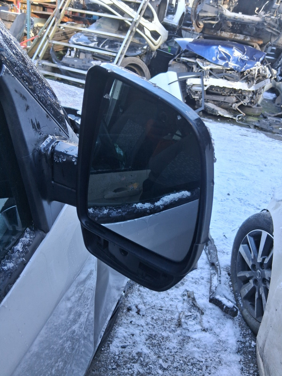 2015 VAUXHALL COMBO D OSF DRIVER SIDE FRONT RIGHT WING MIRROR BLACK