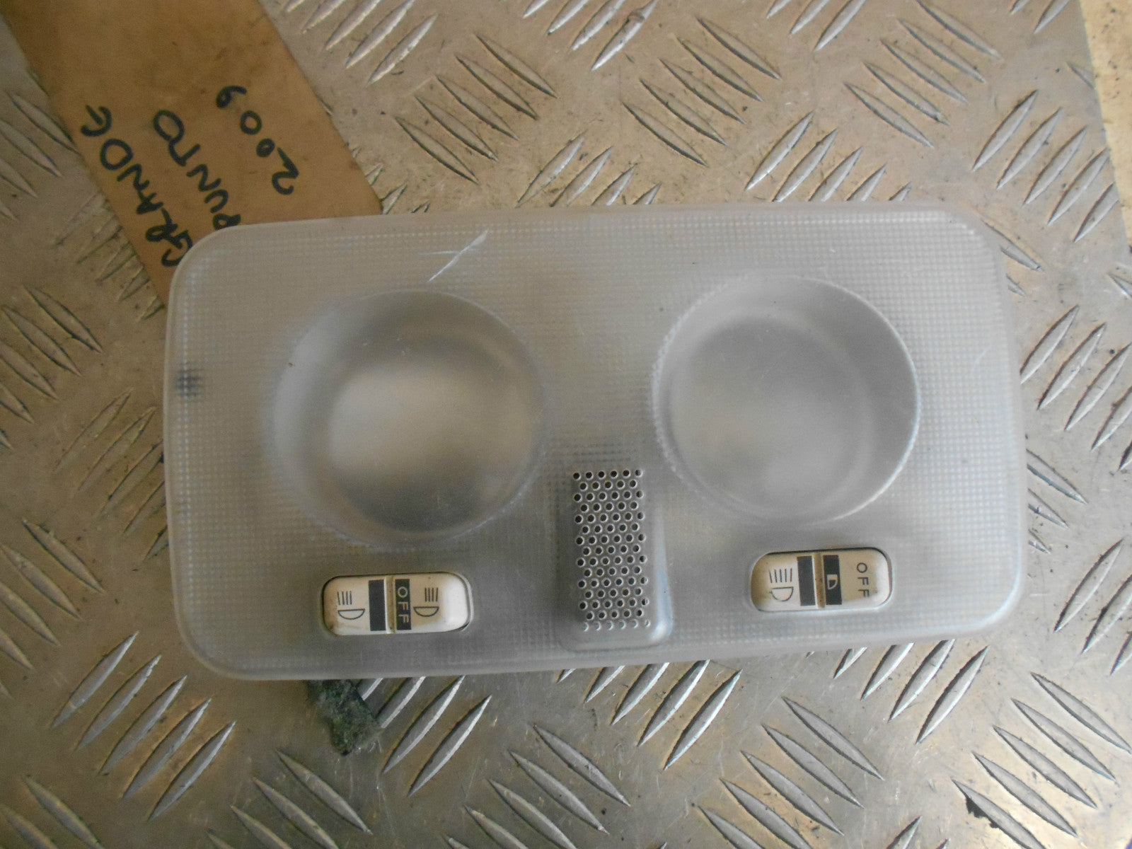 FIAT GRANDE PUNTO 199 2009 INTERIOR ROOF LIGHT