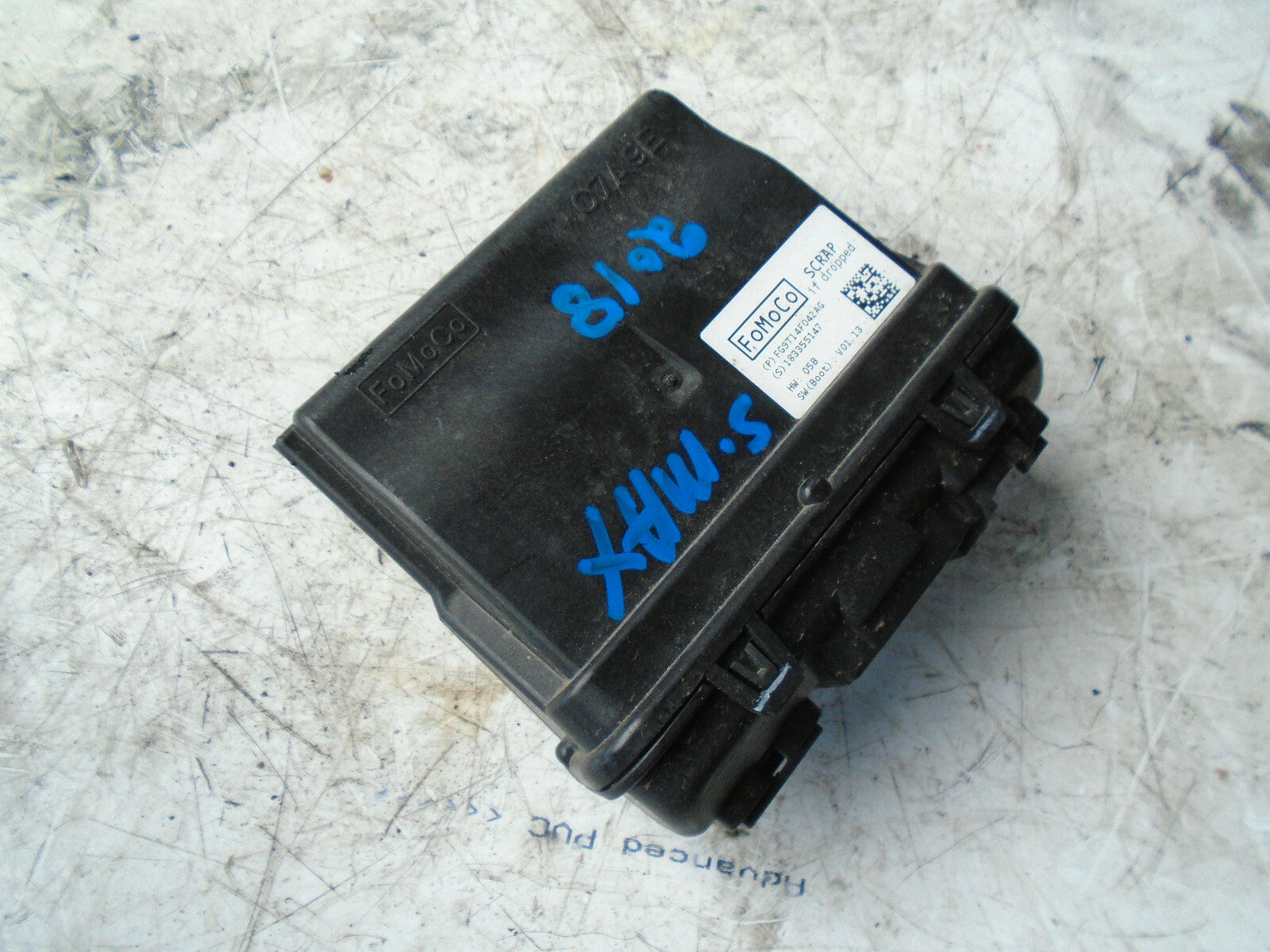 FORD S MAX MK2 2018 POWER TAILGATE CONTROL MODULE ECU FG9T14F042AG