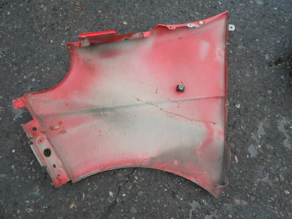 RENAULT TRAFIC 2005 PRE FACELIFT OSF DRIVER SIDE FRONT WING PANEL RED