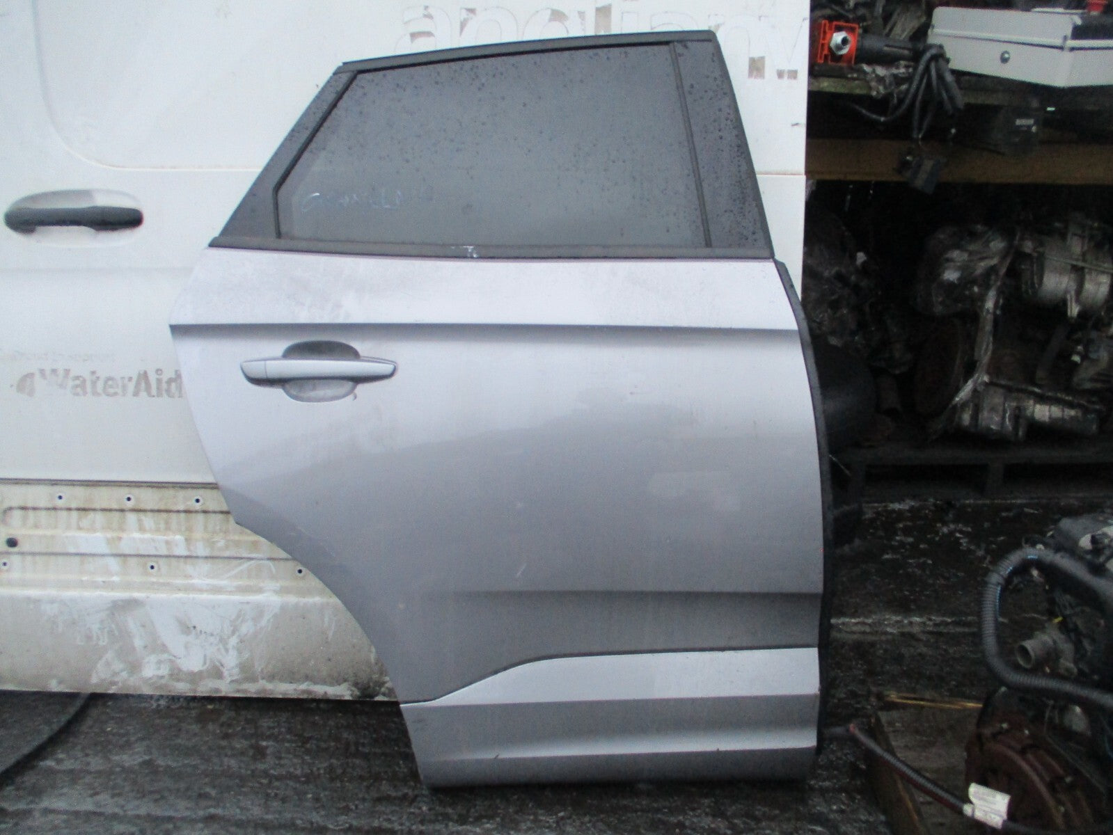 2024 VAUXHALL GRANDLAND MK1 FACELIFT OSR DRIVER SIDE REAR BARE DOOR GREY