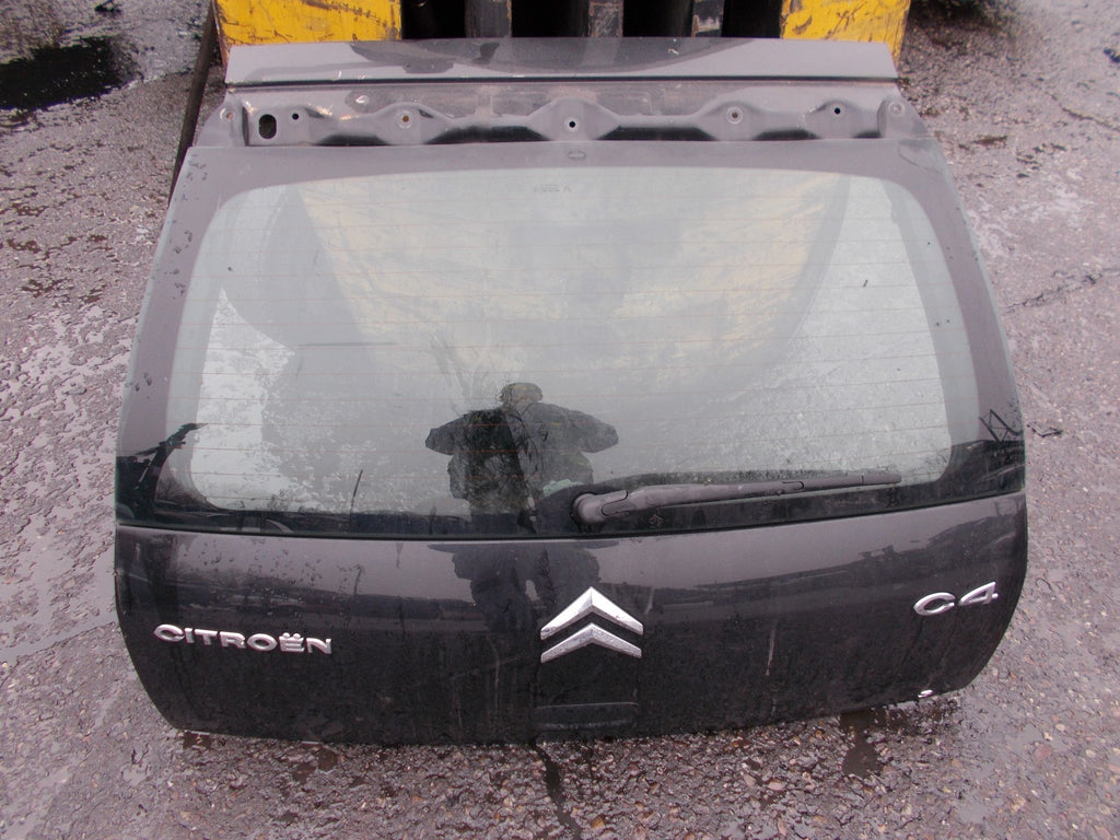 2007 CITROEN C4 SX 5DR BOOT BOOTLID TAILGATE COMPLETE BLACK