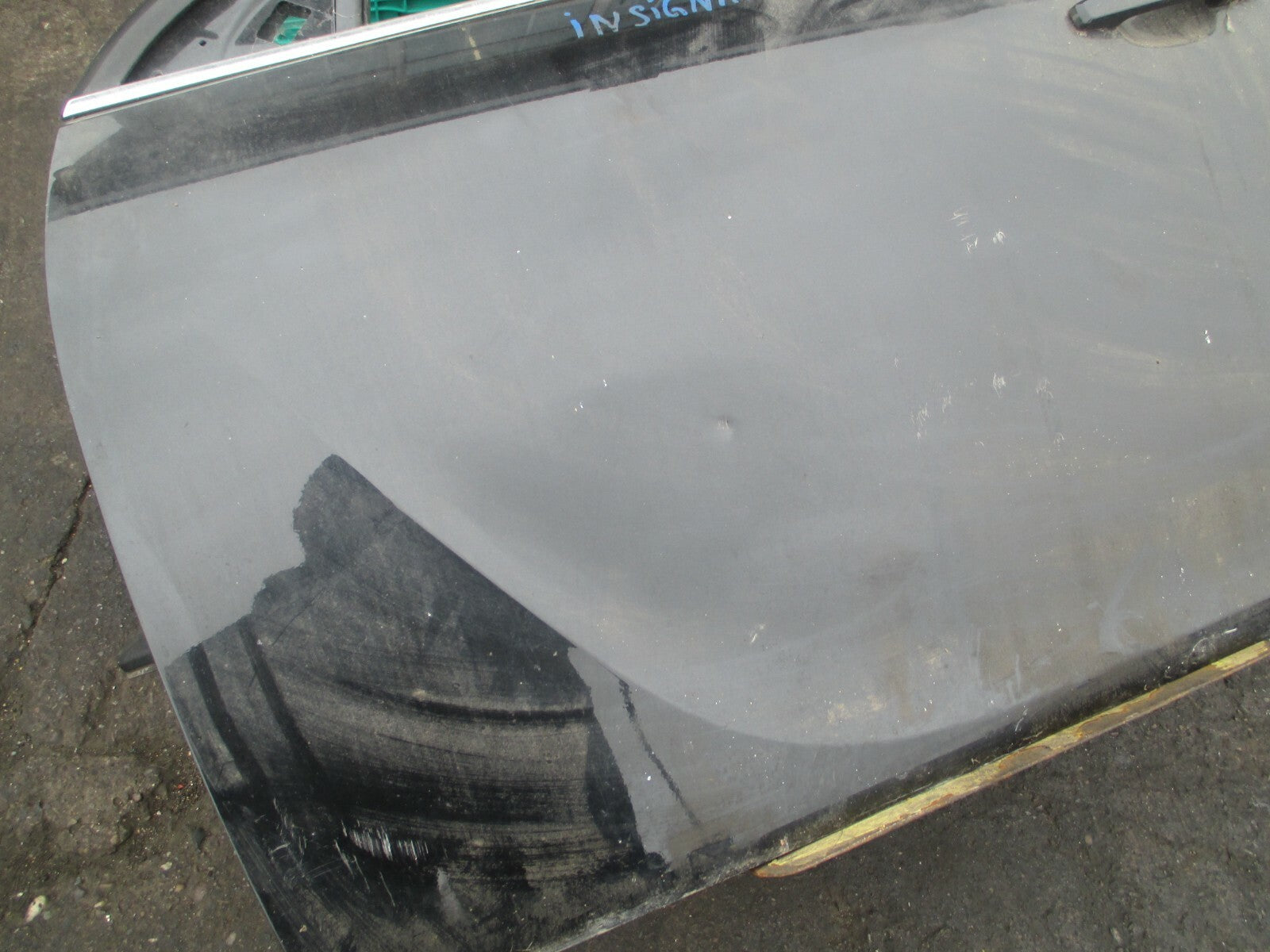 VAUXHALL INSIGNIA A MK1 COMPLETE OSF RIGHT OFF DRIVER SIDE FRONT DOOR BLACK