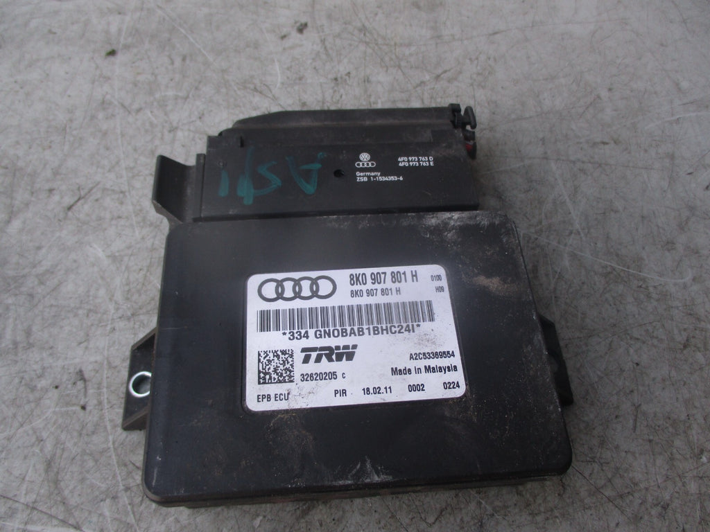 2011 AUDI A5 8T 2.0 DIESEL ELECTRIC POWER BRAKE CONTROL UNIT EPB 8T0955453C