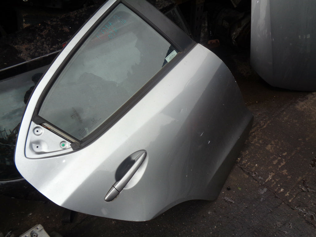 MAZDA 2 DJ MK3 2015 OSR DRIVER SIDE REAR DOOR GREY