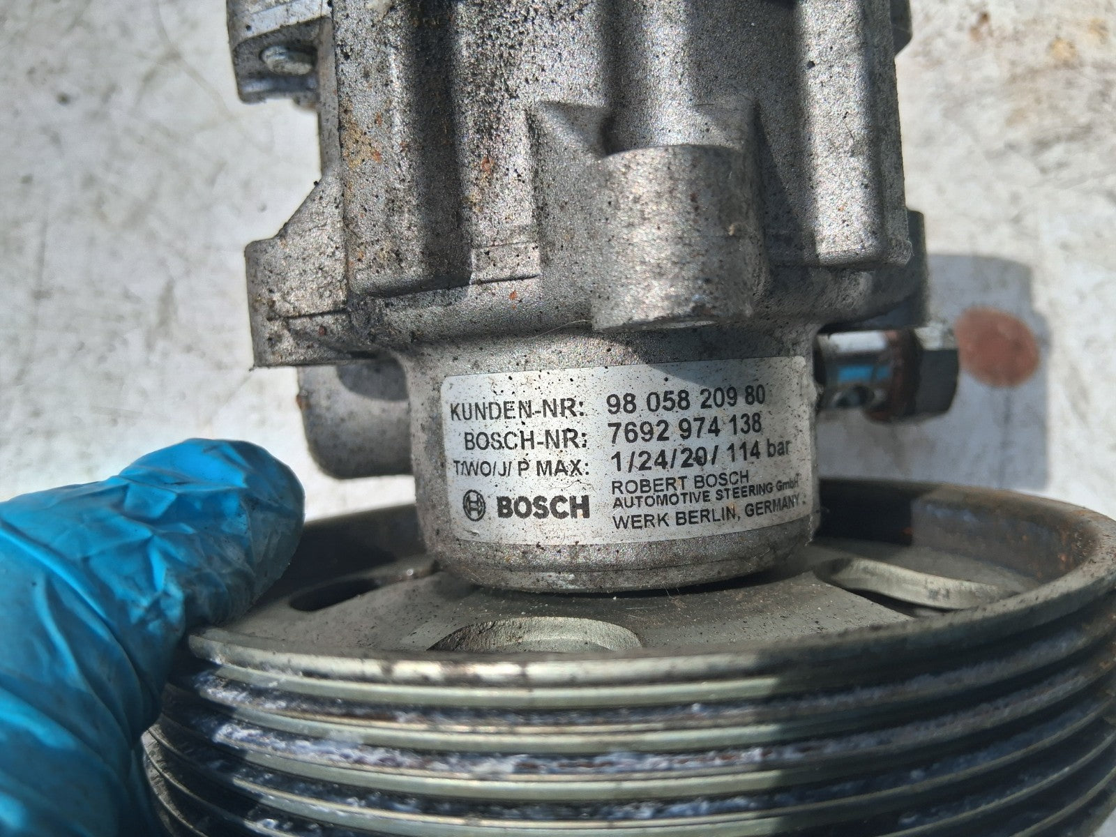2020 CITROEN RELAY BOXER 2.2 DIESEL POWER STEERING PUMP 9805820980