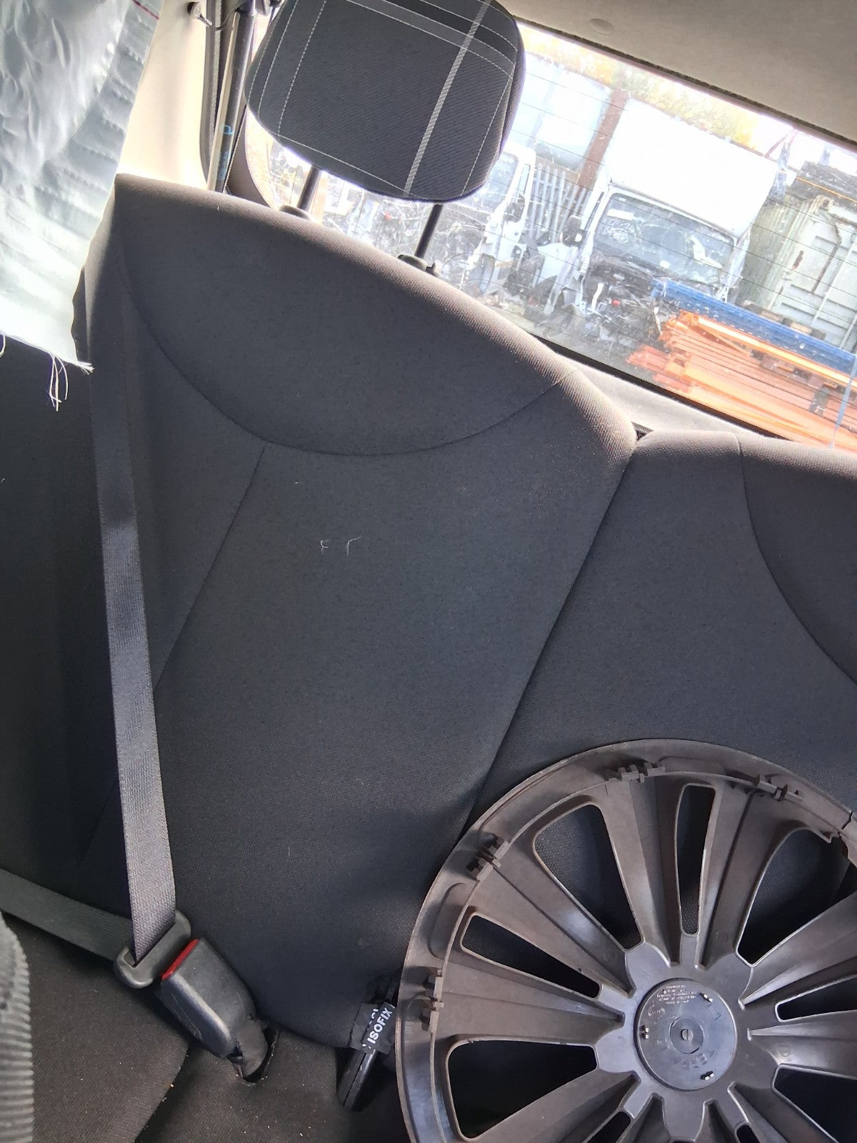 2016 PEUGEOT 108 MK2 REAR COMPLETE SEAT SET FABRIC SEAT
