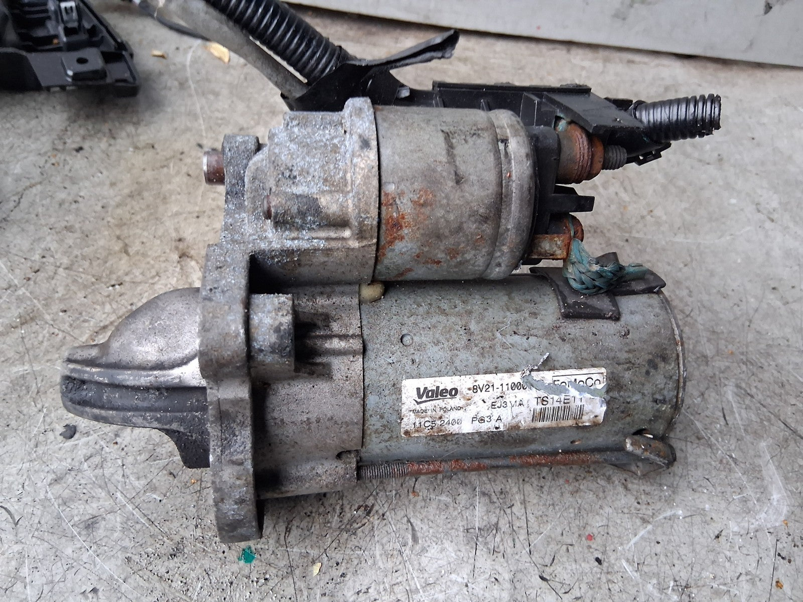 2017 FORD FIESTA MK7 STARTER MOTOR 8V211000