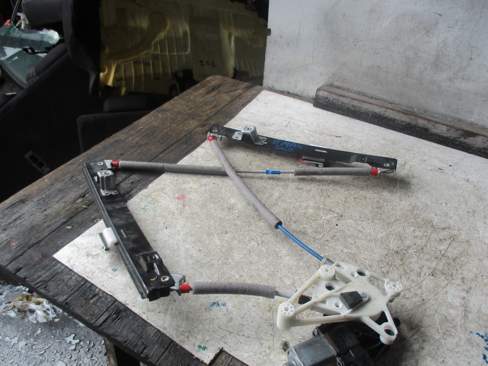 FORD B-MAX 2013 N/S PASSENGER SIDE WINDOW MOTOR REGULATOR 0130822649