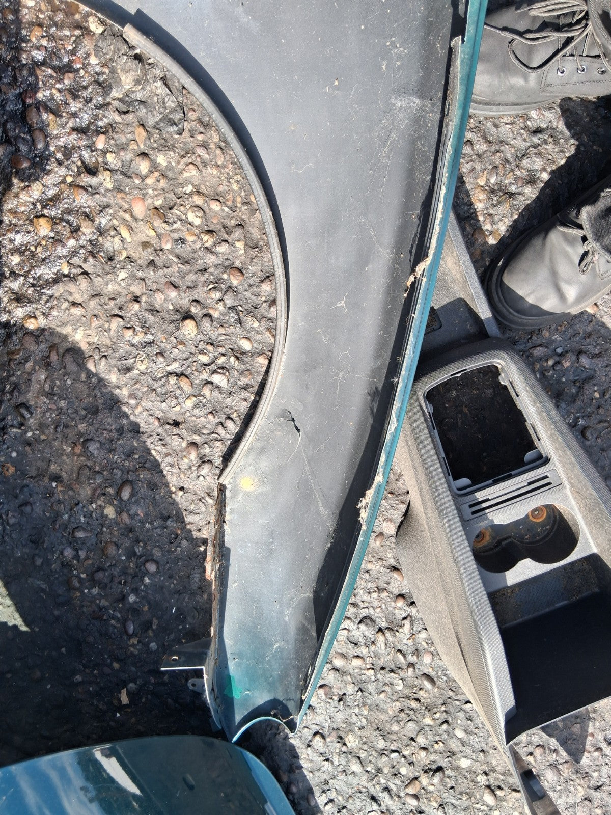 MG MGF 1996 MK1 NSF PASSENGER SIDE FRONT LEFT WING PANEL GREEN