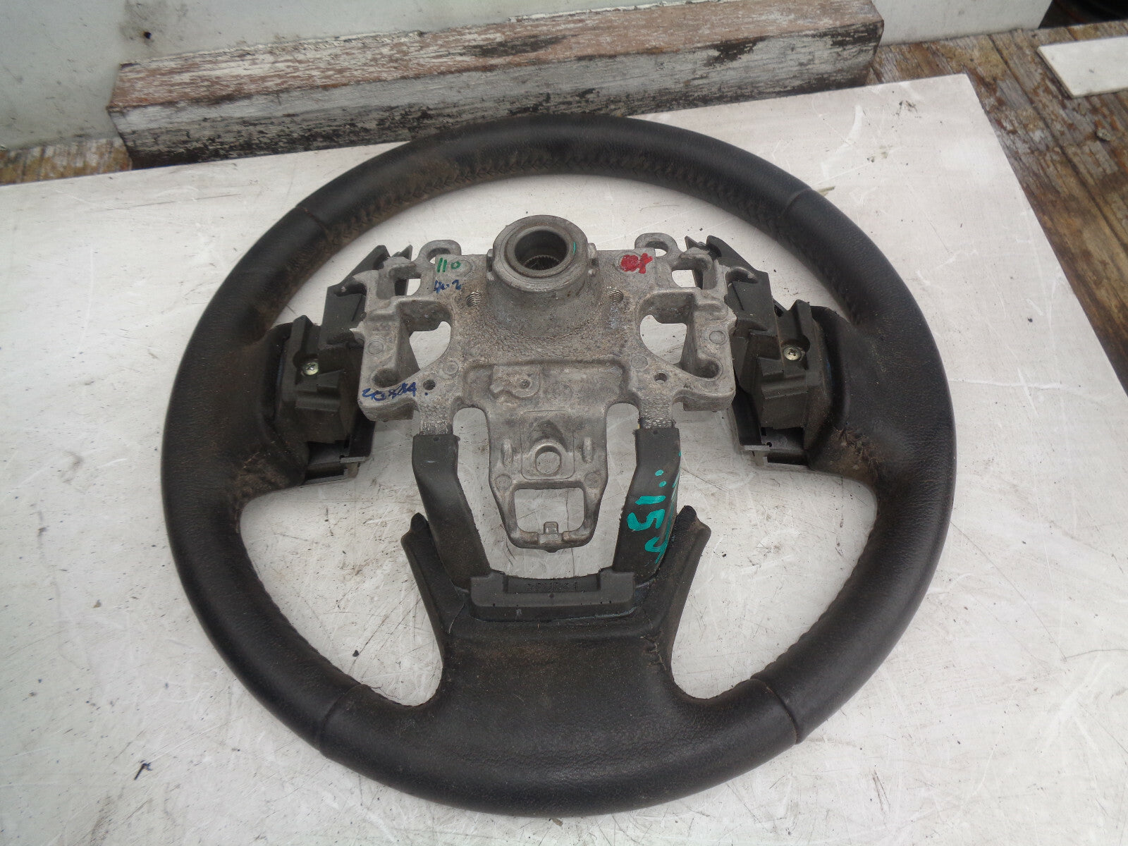 MITSUBISHI MIRAGE 2 2015 MK6 3 SPOKE DRIVING STEERING WHEEL