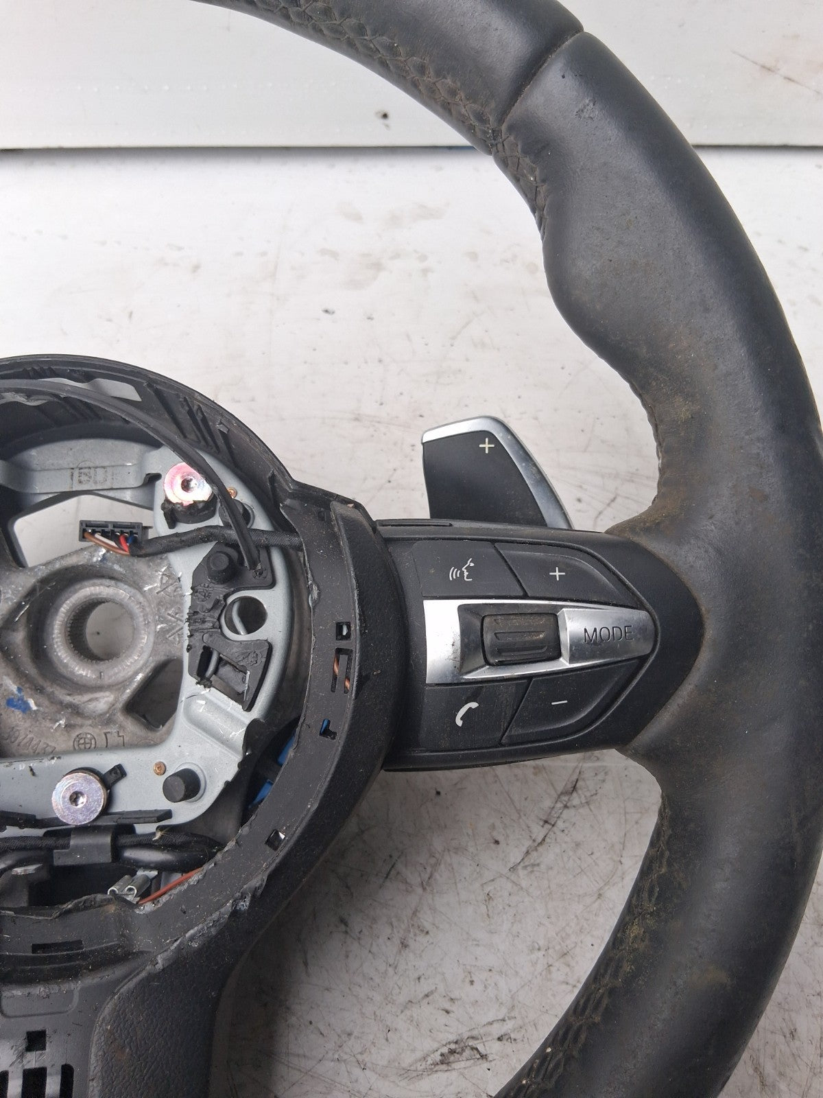 2017 BMW 3 SERIES F30 MULTIFUNCTIONING STEERING WHEEL 300756887N77AD