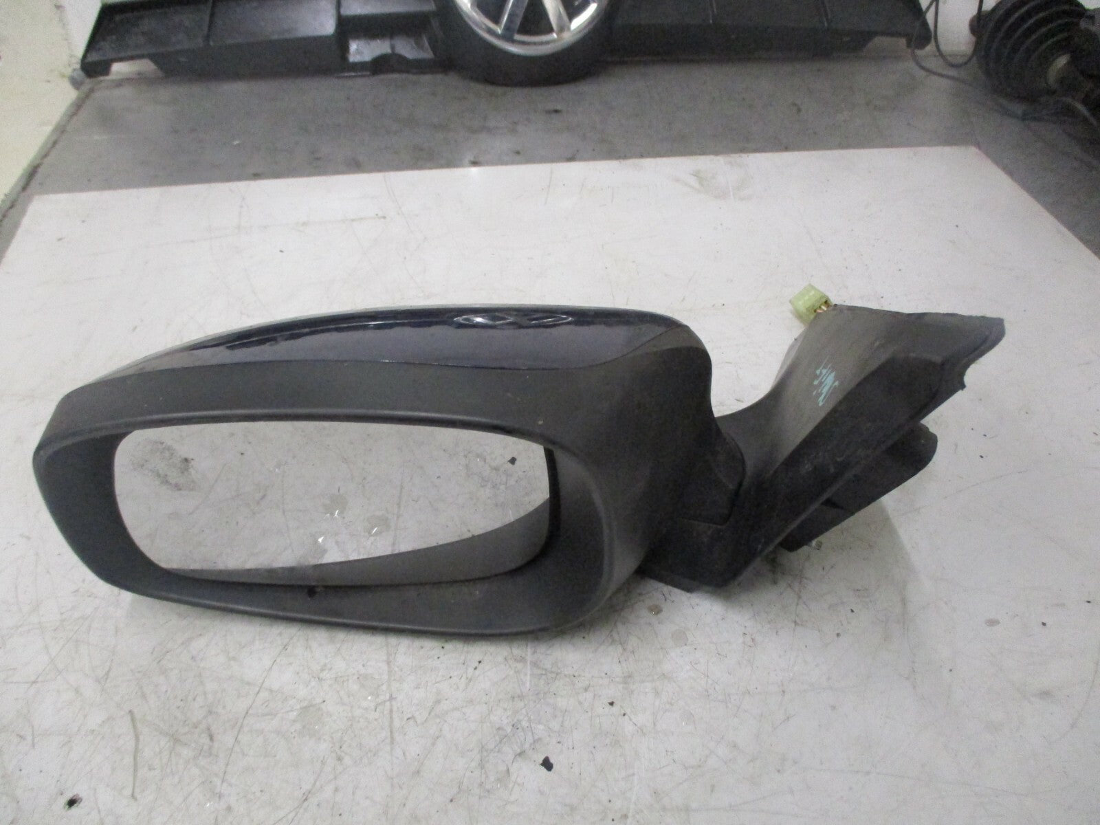 SUZUKI SWIFT MK2 2007 NS PASSENGER SIDE ELECTRIC DOOR WING MIRROR BLUE 8470262J2