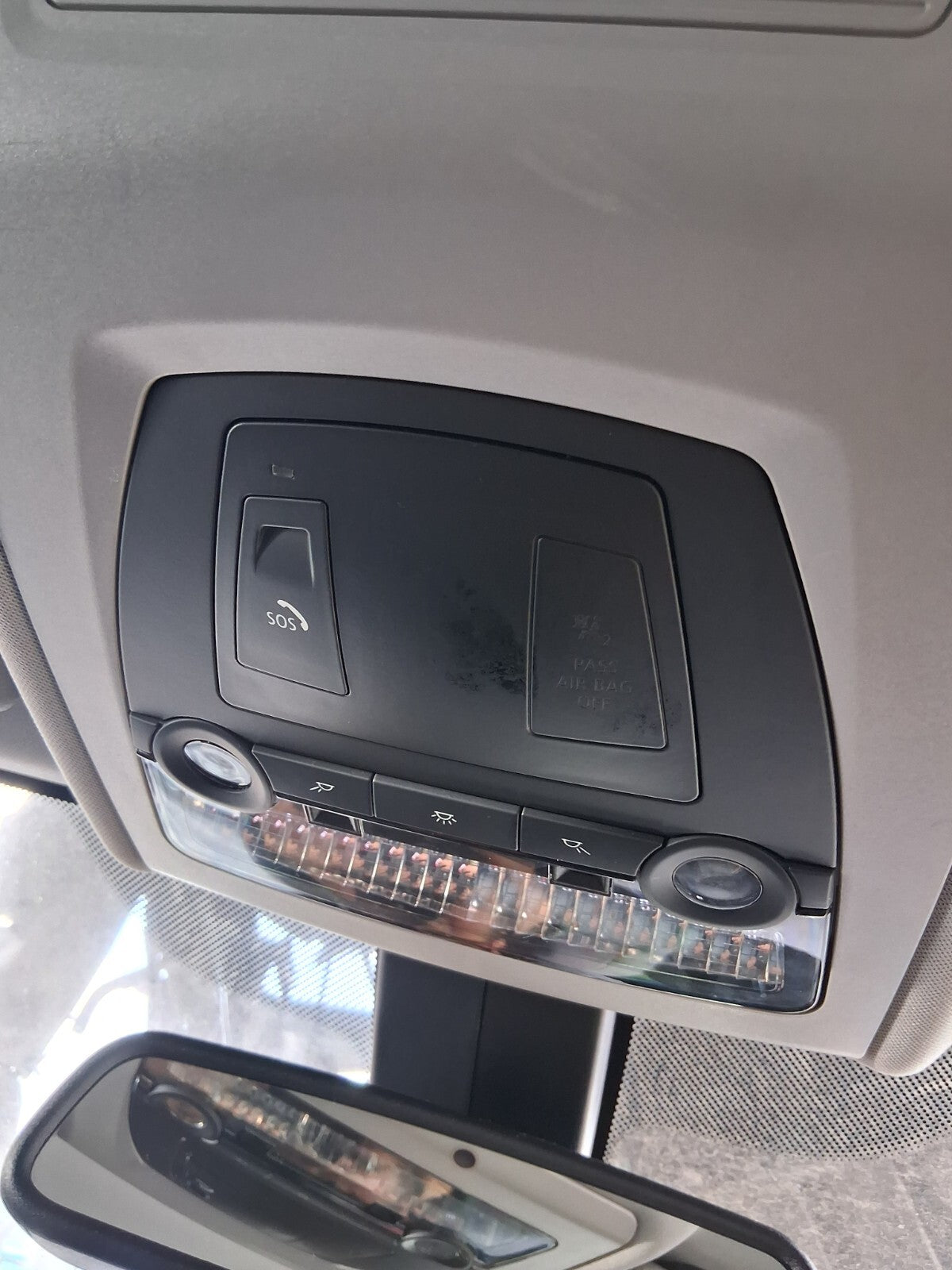 2012 BMW 5 SERIES F10 FRONT INTERIOR ROOF READING LIGHT