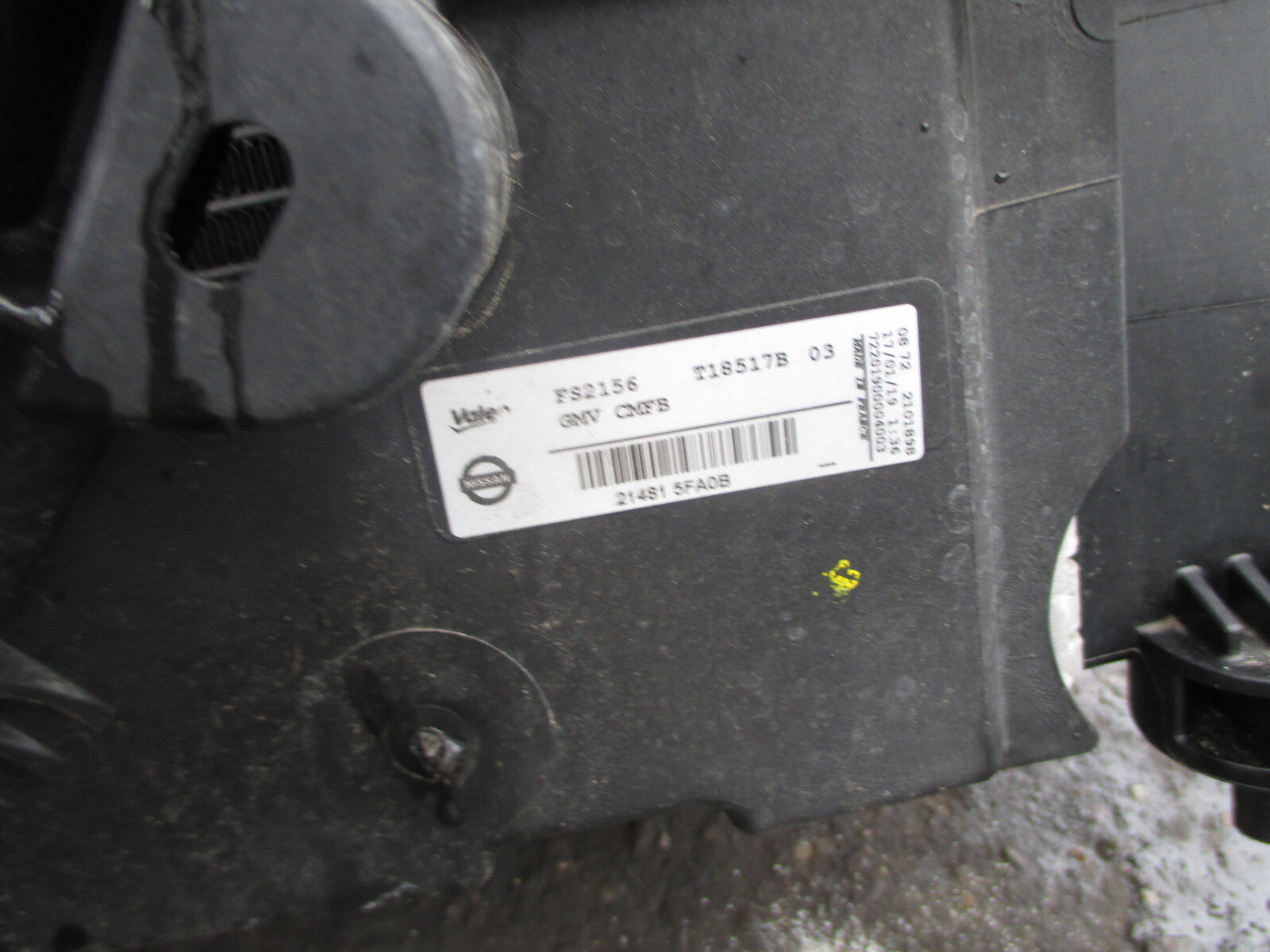 2019 NISSAN MICRA K14 1.0 PETROL RADIATOR RADPACK 214105FA0A 214815FA0B RP36