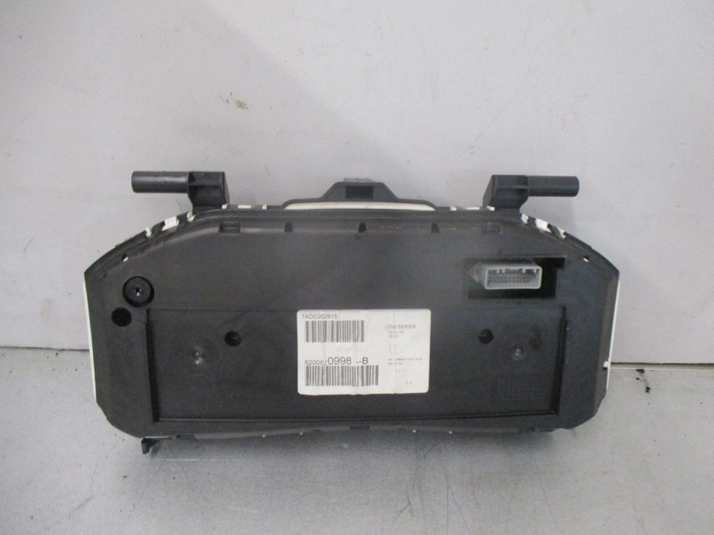 RENAULT CLIO MK3 SPEEDO METER INSTRUMENT CLOCKS CLUSTER 2RPF10A855AE