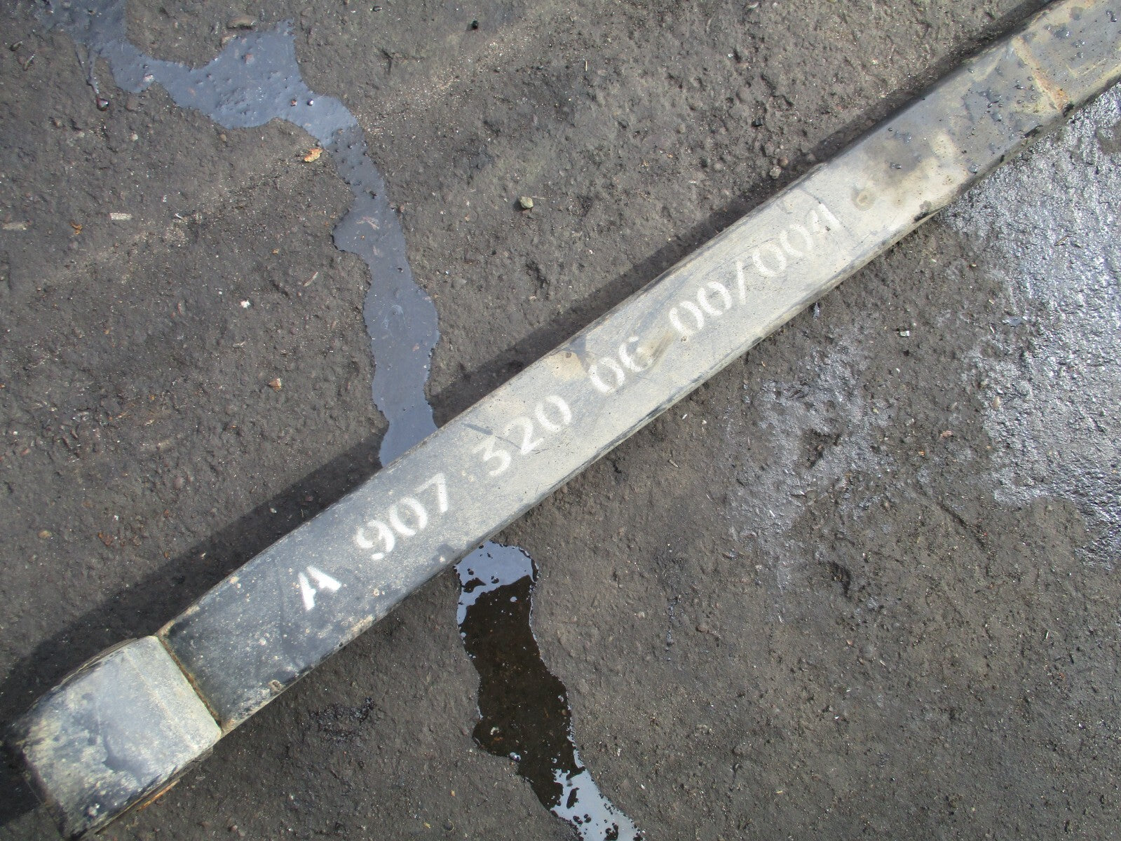 2020 MERCEDES SPRINTER W907 NSR PASSENGER SIDE REAR LEAF SPRING A9073200600