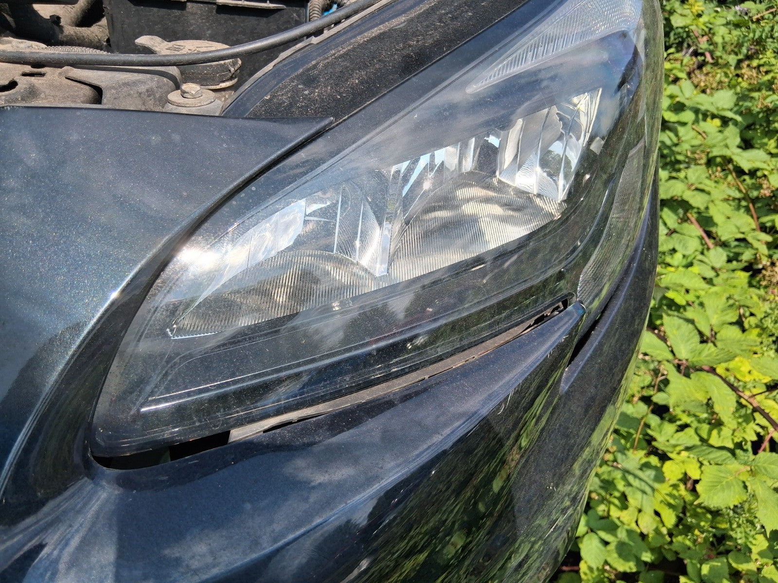 2017 VAUXHALL CORSA E 3 DOOR NS PASSENGER SIDE FRONT LEFT HEADLIGHT 39108225