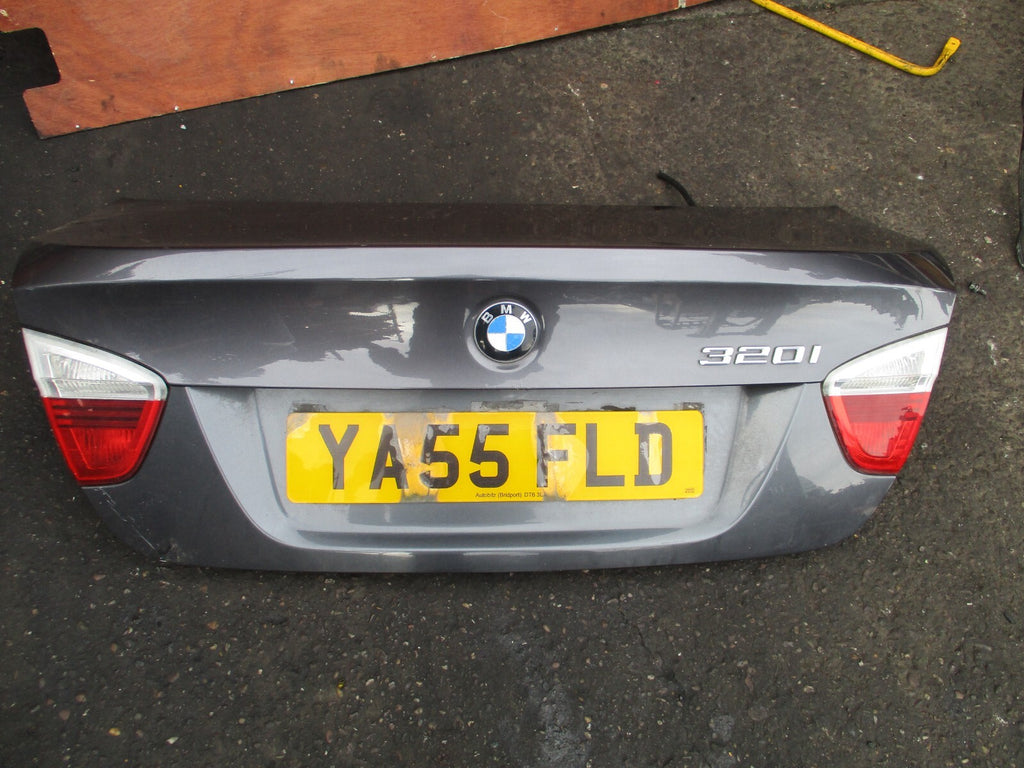 BMW 3 SERIES E90 2005 320i SALOON REAR TAILGATE BOOTLID GREY