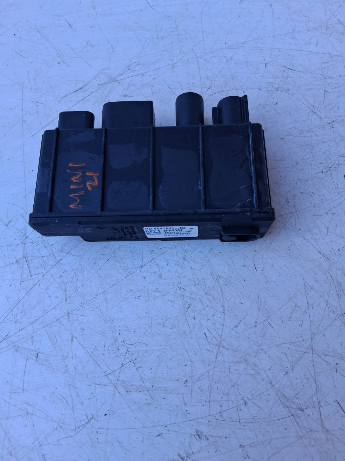 MINI CLUBMAN 2021 ASR CONTROL MODULE UNIT PD864784103