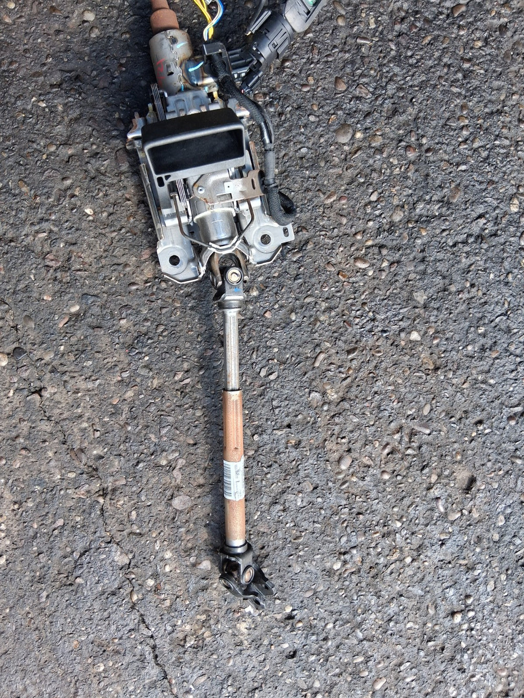 2021 CITROEN C3 MK3 STEERING COLUMN & IGNITION BARREL WITH KEY 9835704977