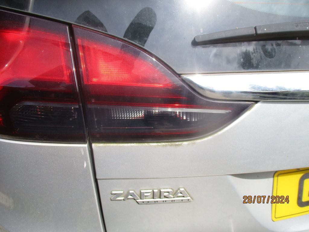 VAUXHALL ZAFIRA C 2017 OSR DRIVER SIDE REAR INNER TAIL LIGHT LAMP
