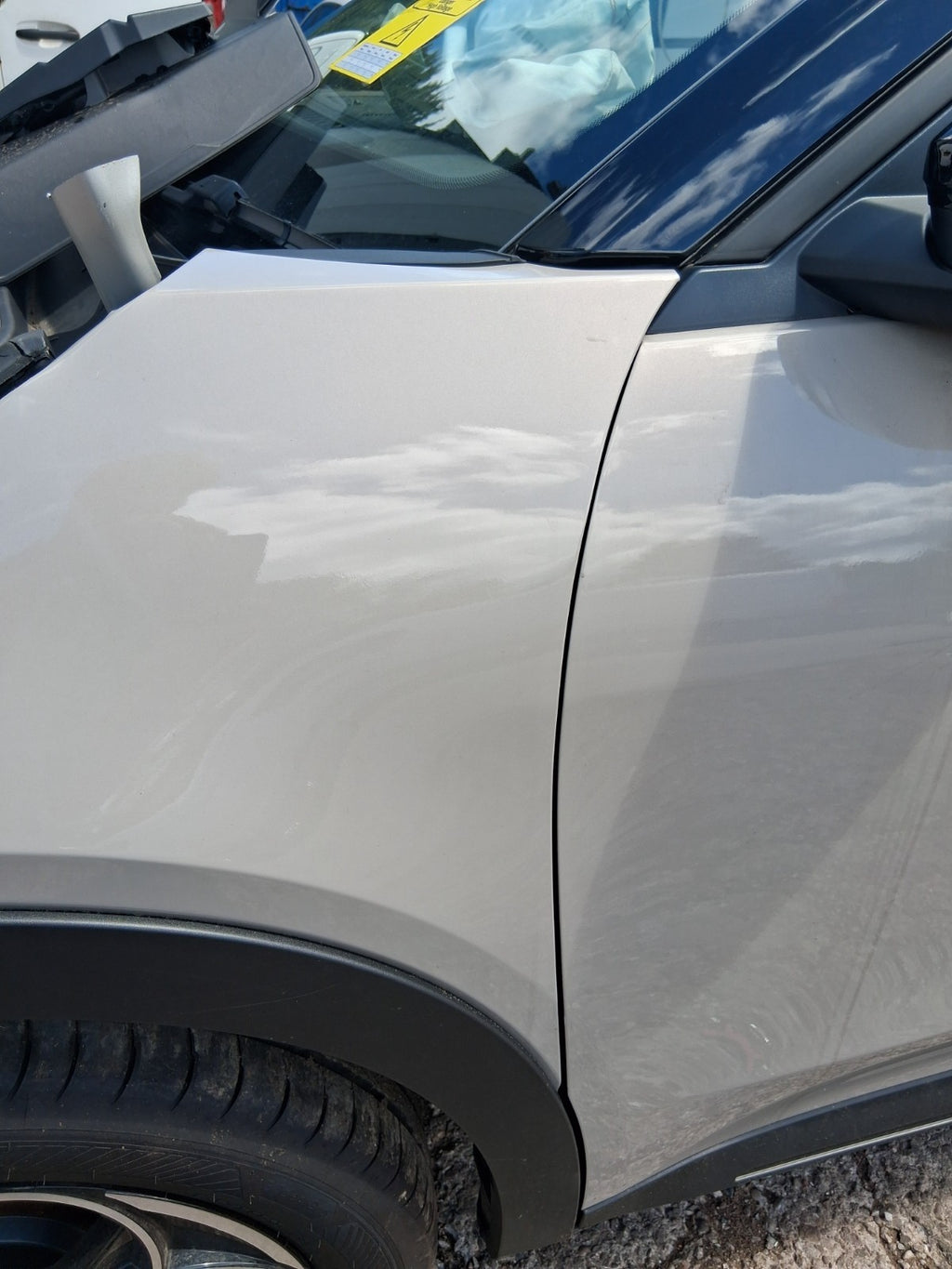 2025 ALFA ROMEO JUNIOR NSF PASSENGER SIDE FRONT WING PANEL LIPARI GREY 640