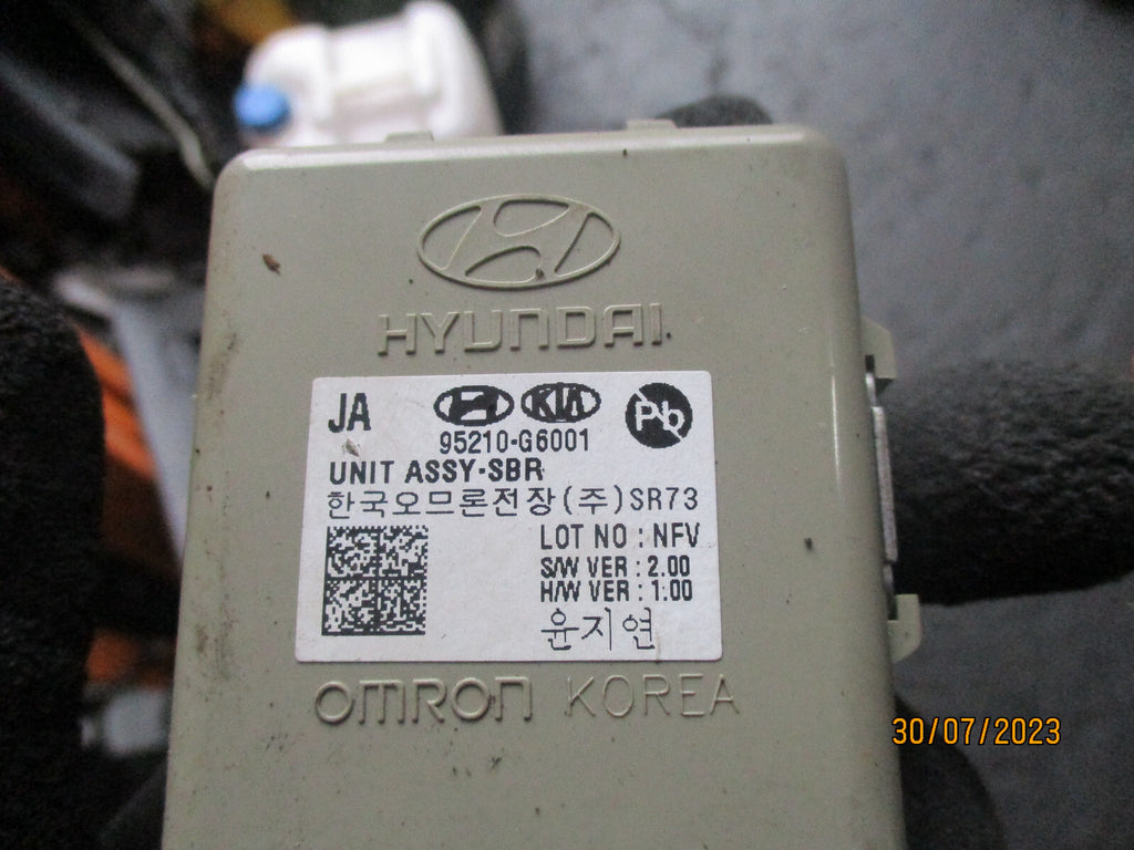 KIA PICANTO 2018 RELAY SEAT BELT REMINDER MODULE 95210G6001