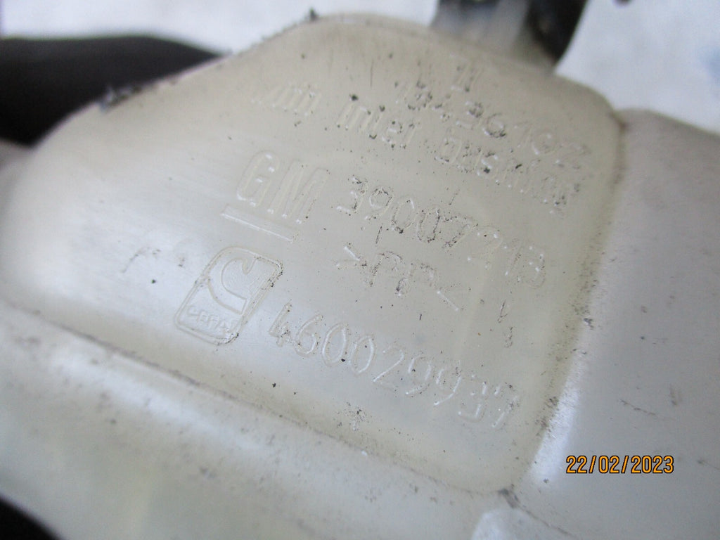 VAUXHALL CORSA E 2015 COOLANT EXPANSION BOTTLE TANK 39007213