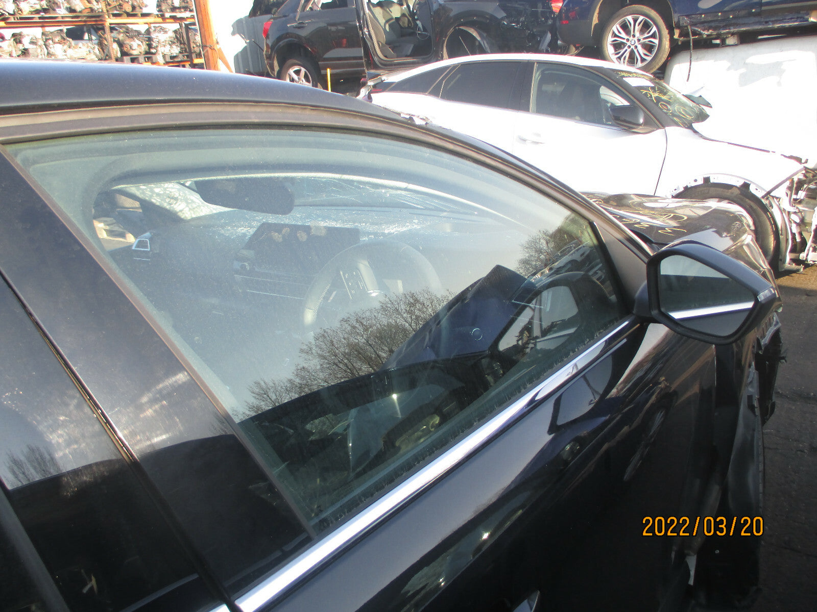 CITROEN C4 MK3 2021 OSF DRIVER SIDE FRONT DOOR WINDOW GLASS