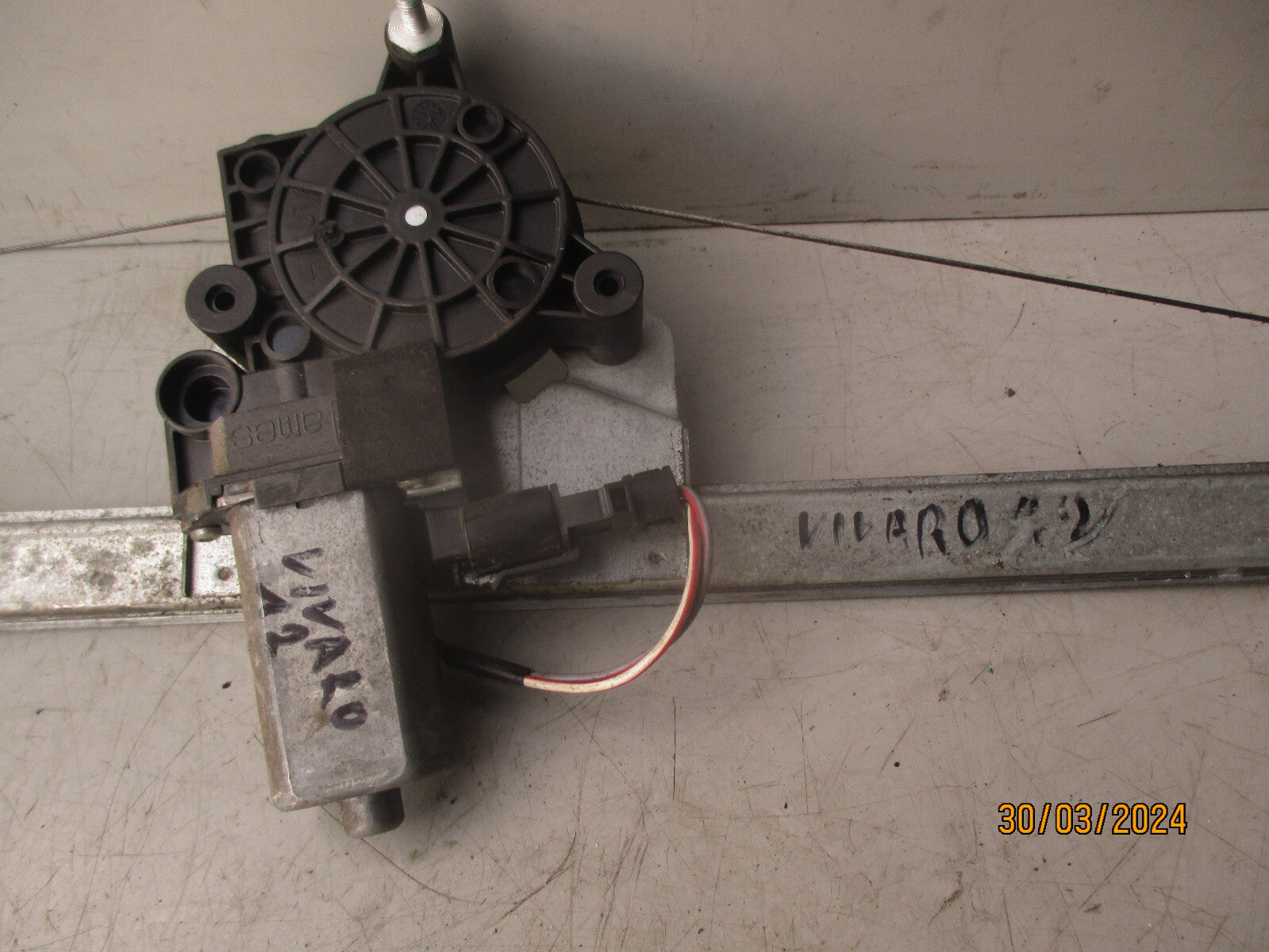 2012 VAUXHALL VIVARO NSF PASSENGER LEFT ELECTRIC WINDOW REGULATOR & MOTOR
