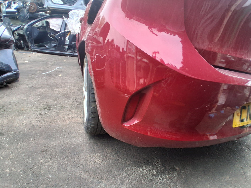 2020 VAUXHALL CORSA F HATCHBACK REAR COMPLETE BUMPER RED